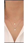 Yonca Kolye 925 Ayar thumbnail 2