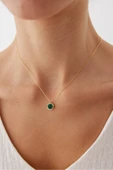 Doğum Taşı Kolye 925 Ayar thumbnail 1
