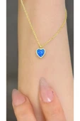 Mavi Opal Kolye 925 Ayar thumbnail 2