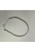 925 Ayar Gümüş Silver Yassı Model Bileklik thumbnail 1