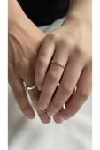 14 Şubat Özel Çift Yüzüğü 925 Ayar thumbnail 2