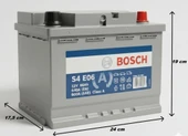 Bosch S4 E06 EFB 12 V 60 Ah Start-Stop Akü thumbnail 2