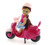Cute Doll Mini Bebek ve Mor Vespa thumbnail 3