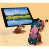 Hayvan Figürlü Masaüstü Telefon Standı 5 Model thumbnail 5