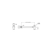 VitrA Liquid Lavabo Sifonu T Tipi A45124 thumbnail 2