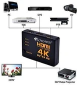 4K  HDTV 3x1 HDMI Switch Splitter HDMI SWITCH thumbnail 2