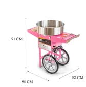 Tekerlekli Pamuk Şeker Arabası thumbnail 1