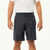 Jack Wolfskin Active Track Erkek Şort Gri thumbnail 1