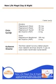 NEW LİFE Mag4 Day & Night 60 Tablet X2 thumbnail 4