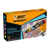 Bic İntensity Paint Marker Kalem 12 Renk 527426 thumbnail 1