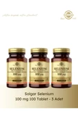 Solgar Selenium 100 mcg 100 Tablet 3 Adet thumbnail 1