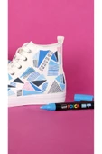 Uni Posca 5m Boyama Markörü Ana Renkler 8'li Set thumbnail 3