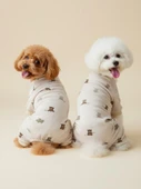 Teddy Pamuklu Köpek Tulum Pijama thumbnail 1