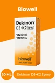 Biowell Dekinon D3K2 Sprey 20 ml thumbnail 1