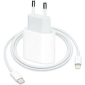 Mobilegaraj 18W Type-C Adaptör ve Lightning Kablo Seti thumbnail 1