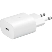 Samsung Galaxy Note 10 Lite Type-C Fast Şarj Adaptörü 25W Beyaz thumbnail 3