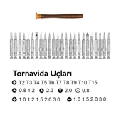 25 Parça Cep Telefonu Hassas Tornavida Tamir Seti thumbnail 2
