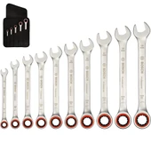 Bosch 1600A02AU0 10 Parça Cırcır Anahtar Seti thumbnail 1