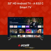 ARÇELİK 32" HD Android TV - A 632 C Smart TV thumbnail 1