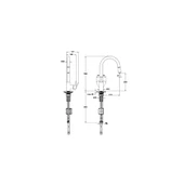 Artema Flow Soft C Tipi Pull-Out Eviye Bataryası Krom A43445 thumbnail 2