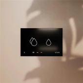 VitrA V-Care Akıllı Panel Cam Siyah 762-1501 thumbnail 2