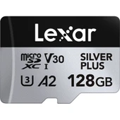 Lexar 128GB Professional SILVER PLUS micro SD Hafıza Kartı thumbnail 2