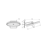 VitrA Prime Round Duş Başlığı 2F 300 mm Krom A45922 thumbnail 2
