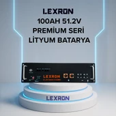 100AH 51.2V Premium Serisi Lityum Batarya thumbnail 1