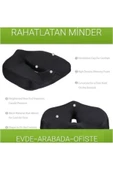 baffhome Ortopedik Simit Oturma Minderi, Minderi, Postür Minder thumbnail 6