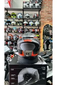 LS2 STORM 2 RACER MAT TITANIUM-NEON TURUNCU KASK thumbnail 4