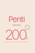 PENTİ Siyah Micro 200 Külotlu Çorap-Pentilicious thumbnail 3