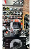 LS2 STORM 2 RACER MAT TITANIUM-NEON TURUNCU KASK thumbnail 3
