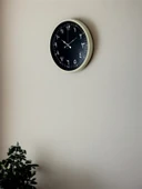 36 Cm Krem Arapça Rakamlı Duvar Saati thumbnail 3
