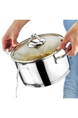 2039 20cm Dökme Ağız Çelik Tencere thumbnail 3