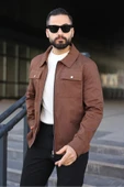 Cep Kapaklı Basic Keten Ceket thumbnail 5