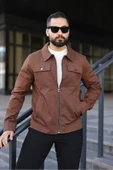 Cep Kapaklı Basic Keten Ceket thumbnail 7