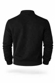 Premium Slim Fit Bomber Kolej Deri Ceket thumbnail 8