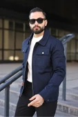 Cep Kapaklı Basic Keten Ceket thumbnail 2