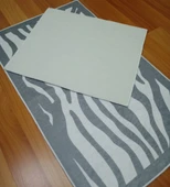BANYO PASPASI 2'Lİ SET BASKILI ZEBRA GRİ thumbnail 5
