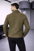 Cep Detaylı Basic Süet Ceket thumbnail 4