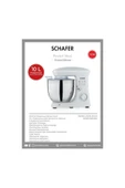 SCHAFER PROCHEF MAXİ STAND MİKSER 10L BEYAZ thumbnail 2