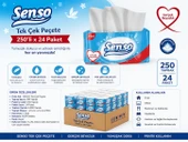 SENSO Tek Çek Peçete 250’li 24 Paket thumbnail 1