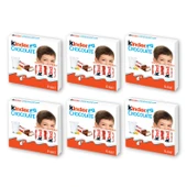 Kinder Chocolate T4 50 gr x 6 Adet thumbnail 1