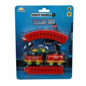 Kurmalı Raylı Mini Tren Seti 11 Parça thumbnail 2