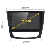 Drivetec Mercedes E280-E200-E220-E300-E350 Android 2 Gb Ram + 32 Gb Rom Carplay Multimedya thumbnail 2