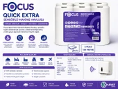 Focus Quick Extra Sensörlü Makine Havlusu 6’lı 130 Mt thumbnail 1