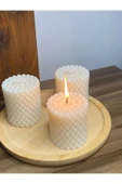 Görke Tasarım Bubble Silindir ve Bubble Yuvarlak Mum thumbnail 5