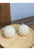 Görke Tasarım Bubble Silindir ve Bubble Yuvarlak Mum thumbnail 6