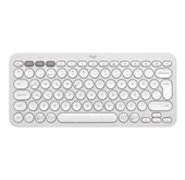 Logitech K380s Çakıl Tuşlu Bluetooth Klavye Beyaz thumbnail 1