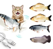Hareketli Balık Kedi Oyuncağı Şarjlı thumbnail 1